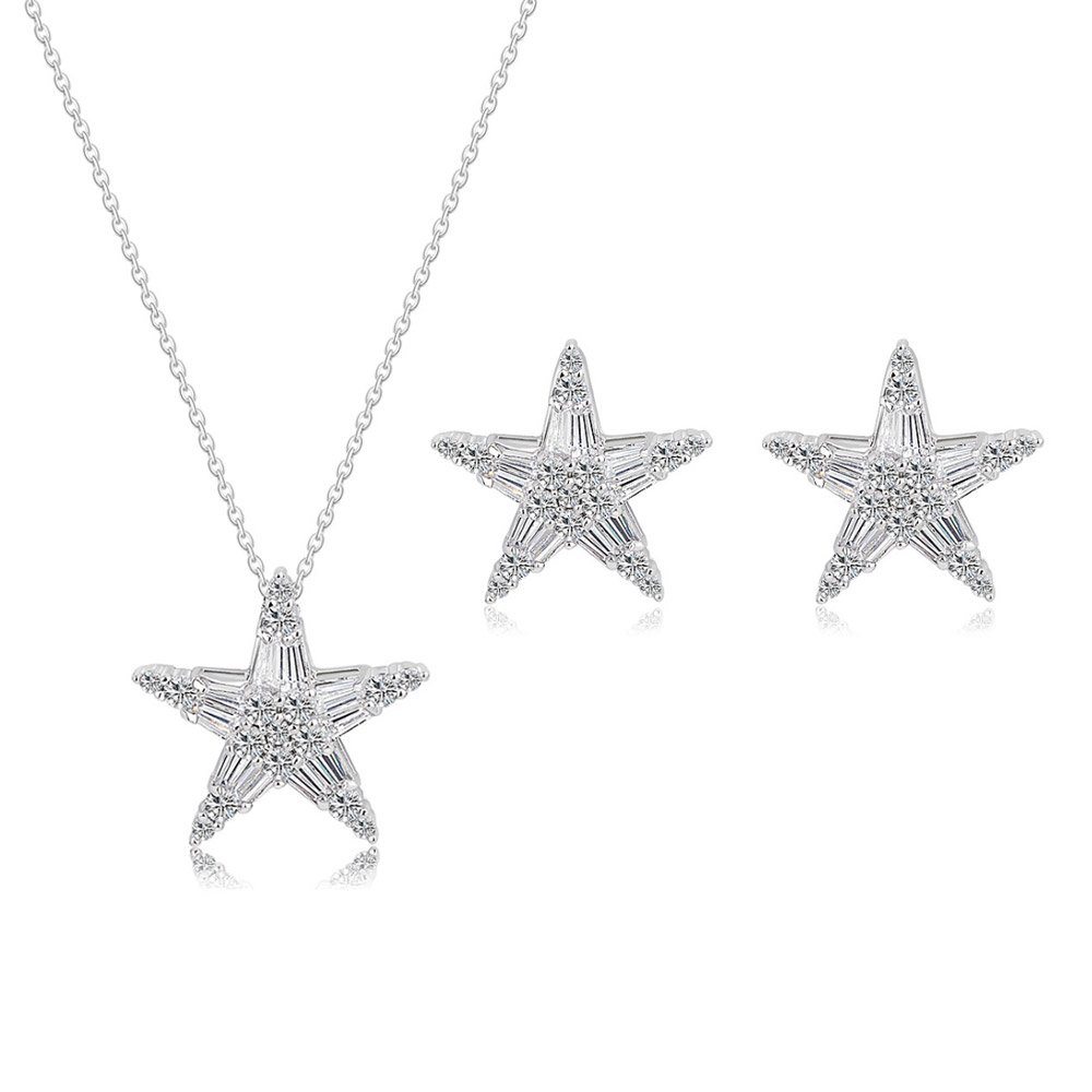 Star Bridal Jewelry Set